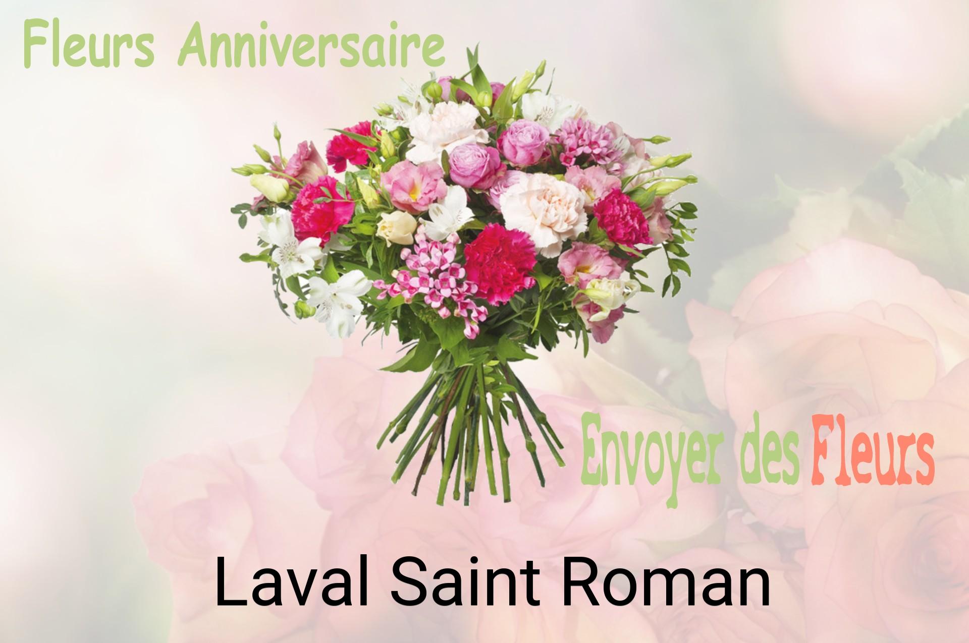Bouquet de fleurs d’anniversaire livré à Laval-Saint-Roman