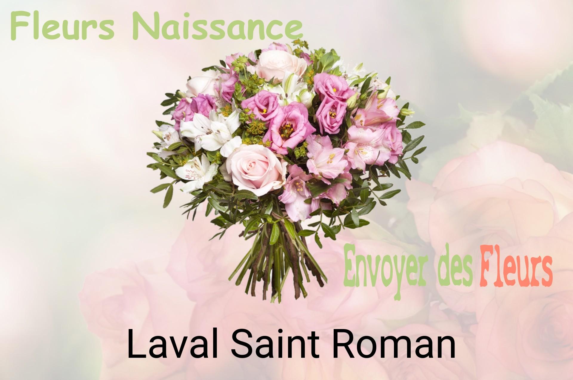 Bouquet de fleurs de naissance livré à Laval-Saint-Roman