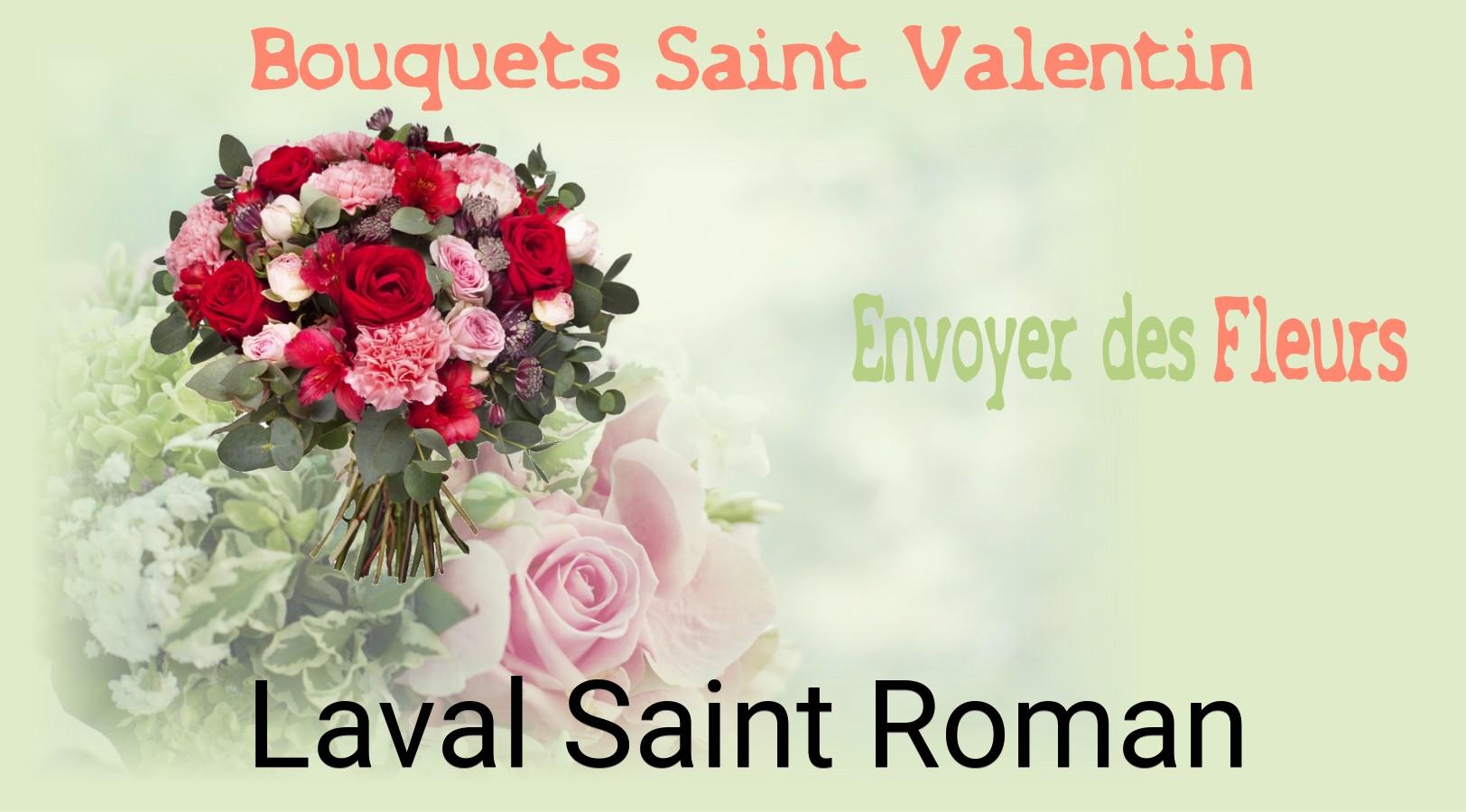 Roses de Saint-Valentin livrées à Laval-Saint-Roman